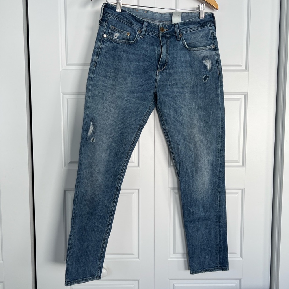 H&M &Denim boyfriend low waist jeans